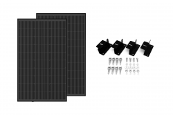 EcoFlow solárny panel 2x 100W rigidná - montážna sada 1ECOS331MF