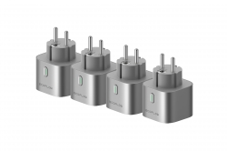 EcoFlow Chytrá zásuvka - EU verzia - balenie 4 ks 1ECOSMPL-EU-4KS