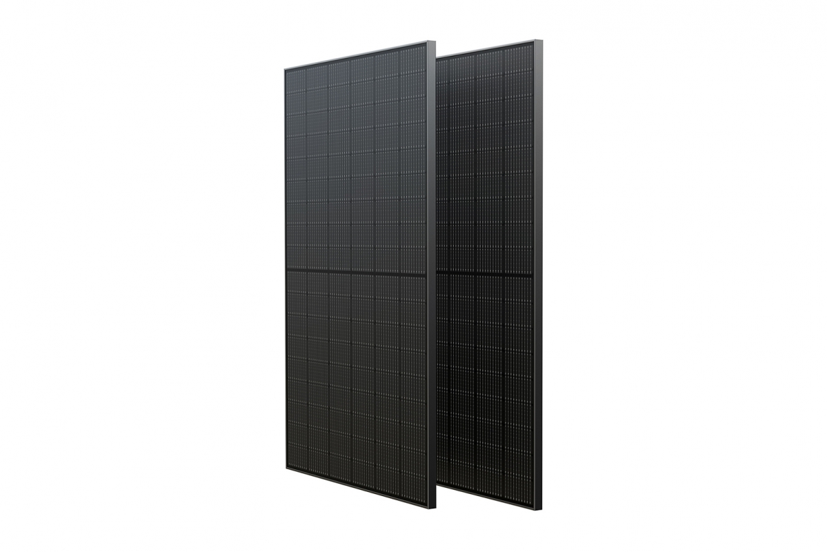 EcoFlow sada dvou 400W rigidních solárních panelů