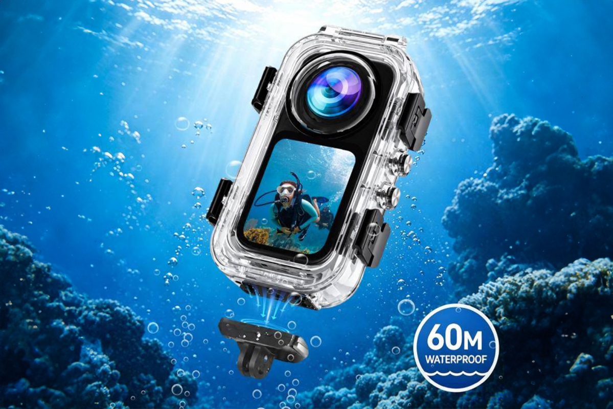 Insta360 - 60m magnetické rychloupínací vodotěsné pouzdro pro potápěče Insta360 X6