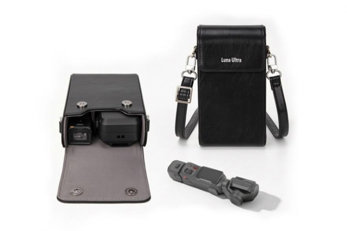 Insta360 - Úložné pouzdro ve vintage stylu pro Insta360 Luna Ultra (Black)