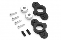 2654 Držiak krytu kolesa pr.6mm Čierny 2 ks 1MP2654