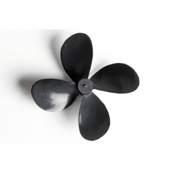 Lodná skrutka 4-listá, M5/82 mm, pravá