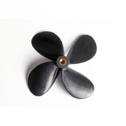 Lodná skrutka 4-listá, M5/82 mm, pravá