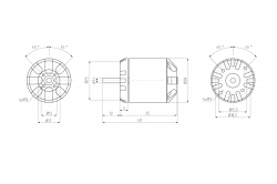 Combo Set RAY G2 C2826-1400 + RAY 20A Speed Controller