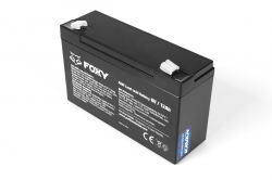 Olověný (Pb) akumulátor Foxy 6 V/12 Ah