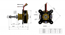 AXI 8112/14 KV165 Telemetry Brushless Motor