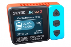 SKY RC B6 neo 2 nabíječ 300W (rot/blau)