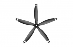 PC-21: Sada vrtulí 10×7″ (5listá)