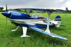 Pitts S2B 1867mm ARF (modrý)