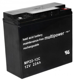MULTIPOWER 12V/22.0Ah Pb Battery