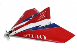 36" E-Outlaw V2 - Červená/Temně Modrá 0,94m A101V2RMB