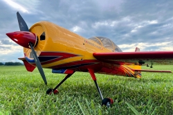 60" Yak 54 V2 - Žltá/Červená 1,52 m A297V2YR