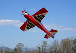 Extra NG 1,52m ARF (červená/stříbrná)