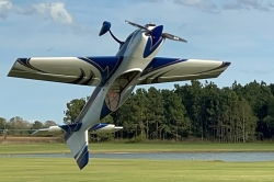 Extra NG 1,97m ARF (modrá/bílá/stříbrná)