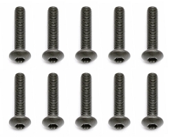 M3x14mm, Imbus skrutky s guľatou hlavou, 10ks