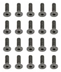M3x10mm, Imbus skrutky so zápustnou hlavou, 10ks
