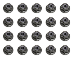 Samoistiace matky M3 s osadením, 20 ks
