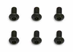 M3x0,5x6mm Imbusový šroub s kulatou hlavou, 10 ks.