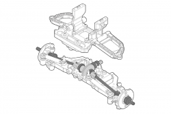 1:10 Element Zuul IFS2 RTR (modrý)