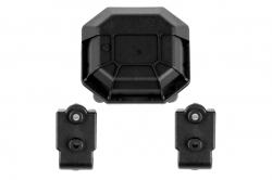 1:10 Element RC Enduro: Plastový kryt diferenciálu a spodné úchyty štvorprvkového závesu, 1+2 ks