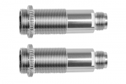 1:10 Element RC Enduro: Hliníkové telo olejových tlmičov, 10x32mm, strieborné, 2 ks