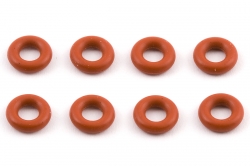 1:10 Element RC Enduro: Silikónové O-krúžky olejových tlmičov, 8 ks