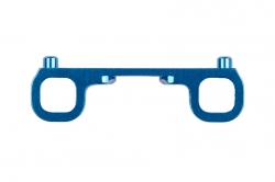 RC10B7 C držiak ramien zavesenia pre 3-Gear prevodovku, hliníkový AE71218