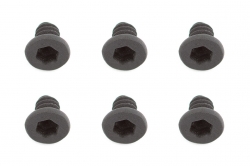 M2x3mm šroub s imbusouvou zápustnou hlavou, 6ks.