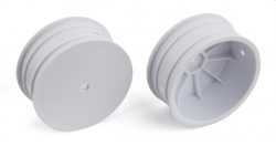 Predné disky 2.2 biele pre 4WD (HEX 12 mm) - 2 ks AE92095