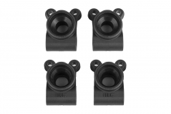 B7 FT plastové zadné náboje kolies, uhlík, 2 ks. AE92413