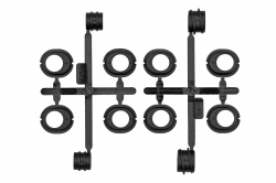 RC10B84 Vložky pre nastavenie výšky diferenciálu AE92513
