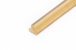 Profil mosiężny T 2x2mm 1m