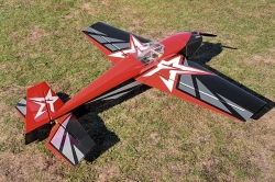 AJ Aircraft Raven Slick 540 1,29m ARF (červená/černá)
