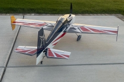 AJ Aircraft Raven Slick 540 1,29m ARF (červená/modrá)