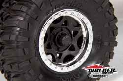 1.9 Walker Evans Street disky chróm / čierna (2 ks)