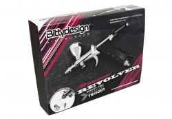 Bittydesign Revolver víceúčelová airbrush pistole s tryskami 0,3/0,5/0,8 mm