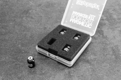 Označovacia sada pre 1/10 karosérie - čierna BDBPMK10-B