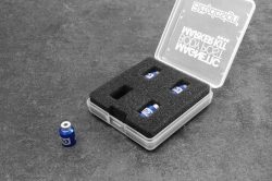 Označovacia sada pre 1/10 karosérie - modrá BDBPMK10-BE