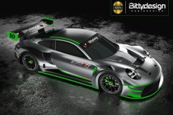 Karoséria číra P-GT3R - (190 mm) BDGT-190PGT3R