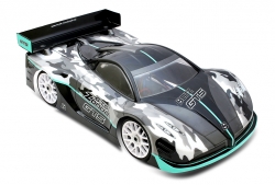 Lexanová karoséria číra BLITZ 1/8 GT5 ZONDA vrátane krídla, hrúbka 0,7mm BL6080807