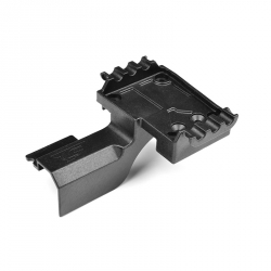 1:8 Corally XP 6S: Středová deska a kryt převodu, Composite, 1 ks.