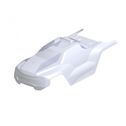 1:8 Jambo XP 6S: Čirá lexanová karoserie, vystřižená, 1 ks