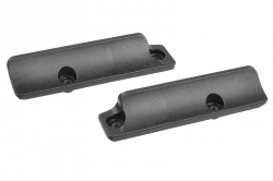 1:8 ASUGA XLR 6S: Plastové Winglety pro HDA-3 přední vrchní ramena - L/P - 1 sada