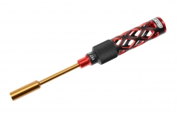 Nástrčkový skrutkovač PRO Tool - tvrdený driek - odľahčená hliníková rukoväť - 7.0 mm C-16463