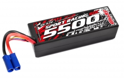 Šport Racing 60C - 5500mAh - 11,1 V 3S - LiPo Stick Hardcase - EC5 C-49135-EC5