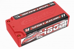 Šport Racing 50C LiPo Shorty Hardcase-4800mAh-7.4V-4mm Bullit (35,5Wh) C-49405