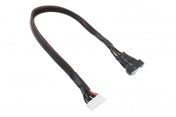 Balanční prodlužovák - 6S XH konekt. - nabíj. 6S XH zástrčka - silik. kabel 22AWG - 30cm C-50203