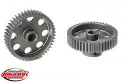 Hliníkový 7075 T6 tvrzený pastorek 46 zubů (modul 64DP) C-70346