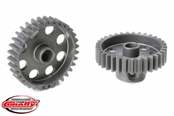 Hliníkový 7075 T6 tvrdený pastorok 33 zubov (modul 48DP) C-70433